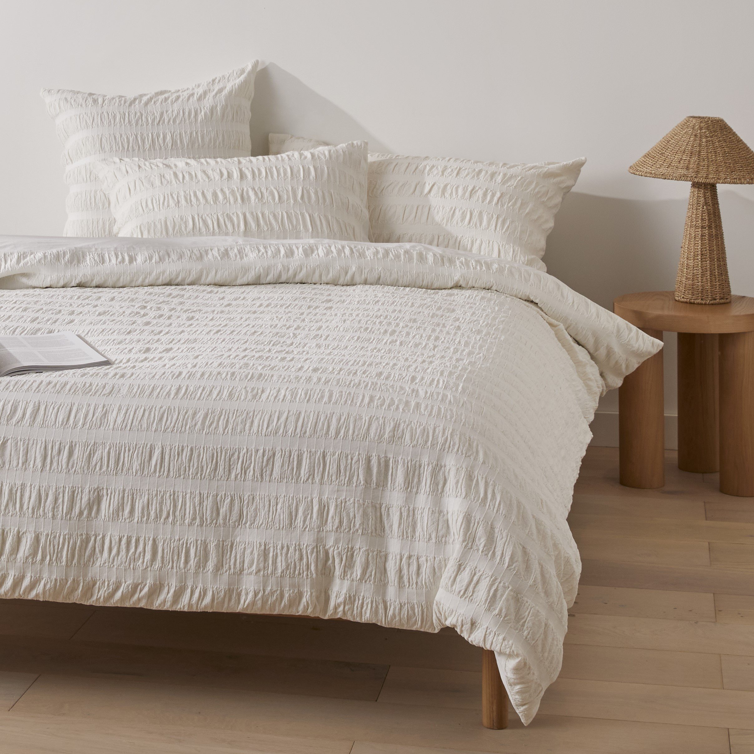 Annabelle Off White Quilt Cover Set + Separates