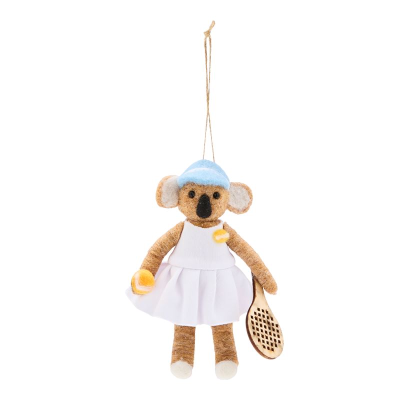 Felted Tennis Player Sporting Hero