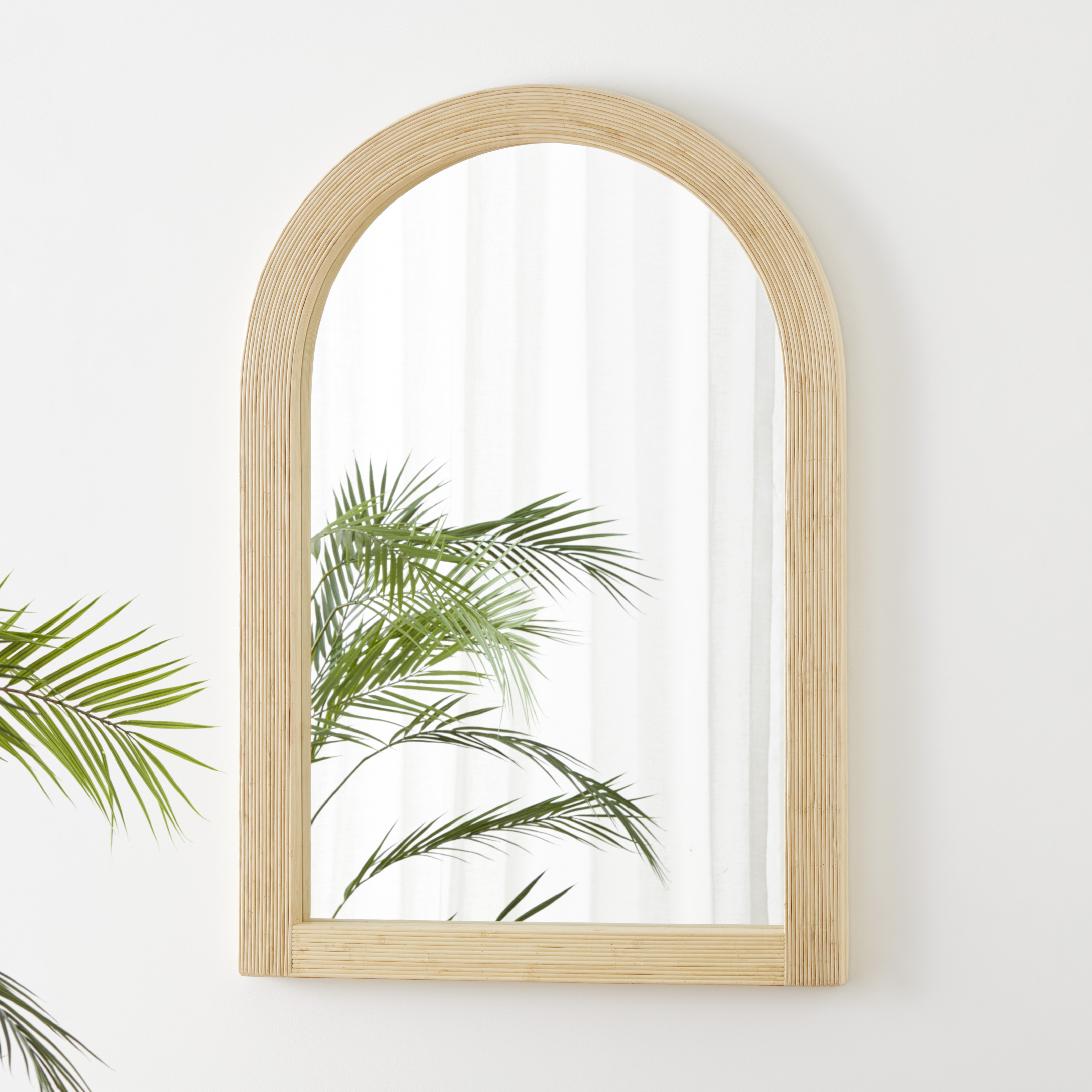 Corfu Natural Wall Arch Mirror