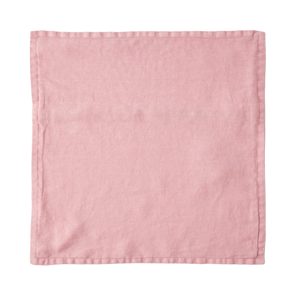 Belgian Lilac Vintage Washed Linen Cushion Cover