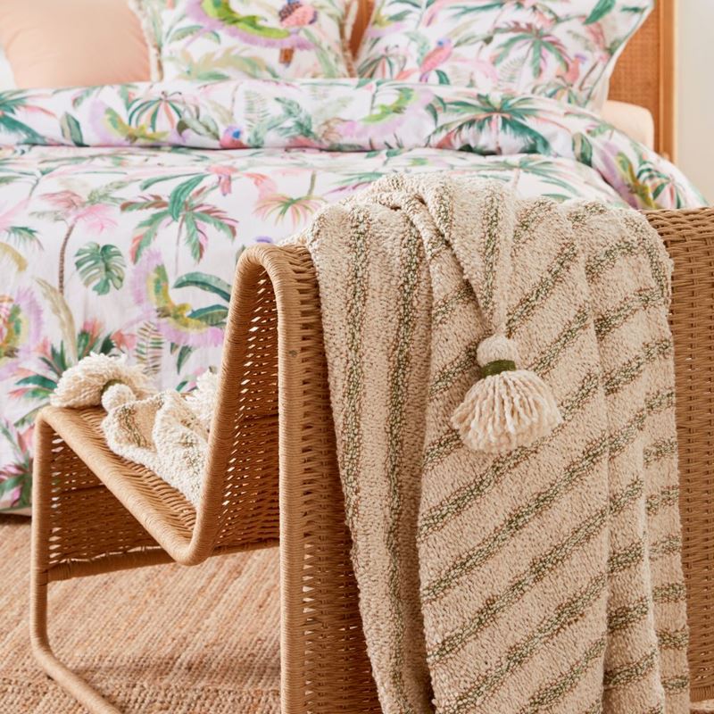 Avila Natural & Green Throw