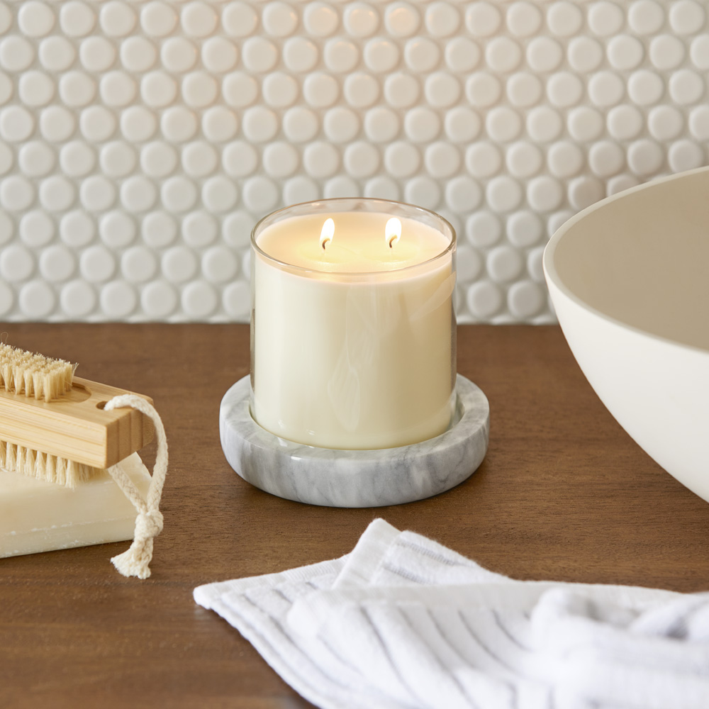 Stone Fresh Cut Gardenia 500g Candle