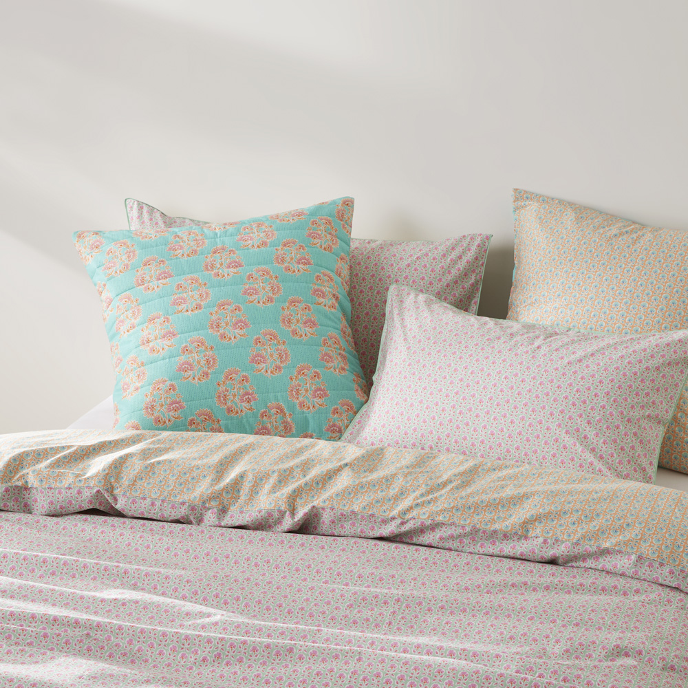 Riya Pink Quilt Cover Set + Separates