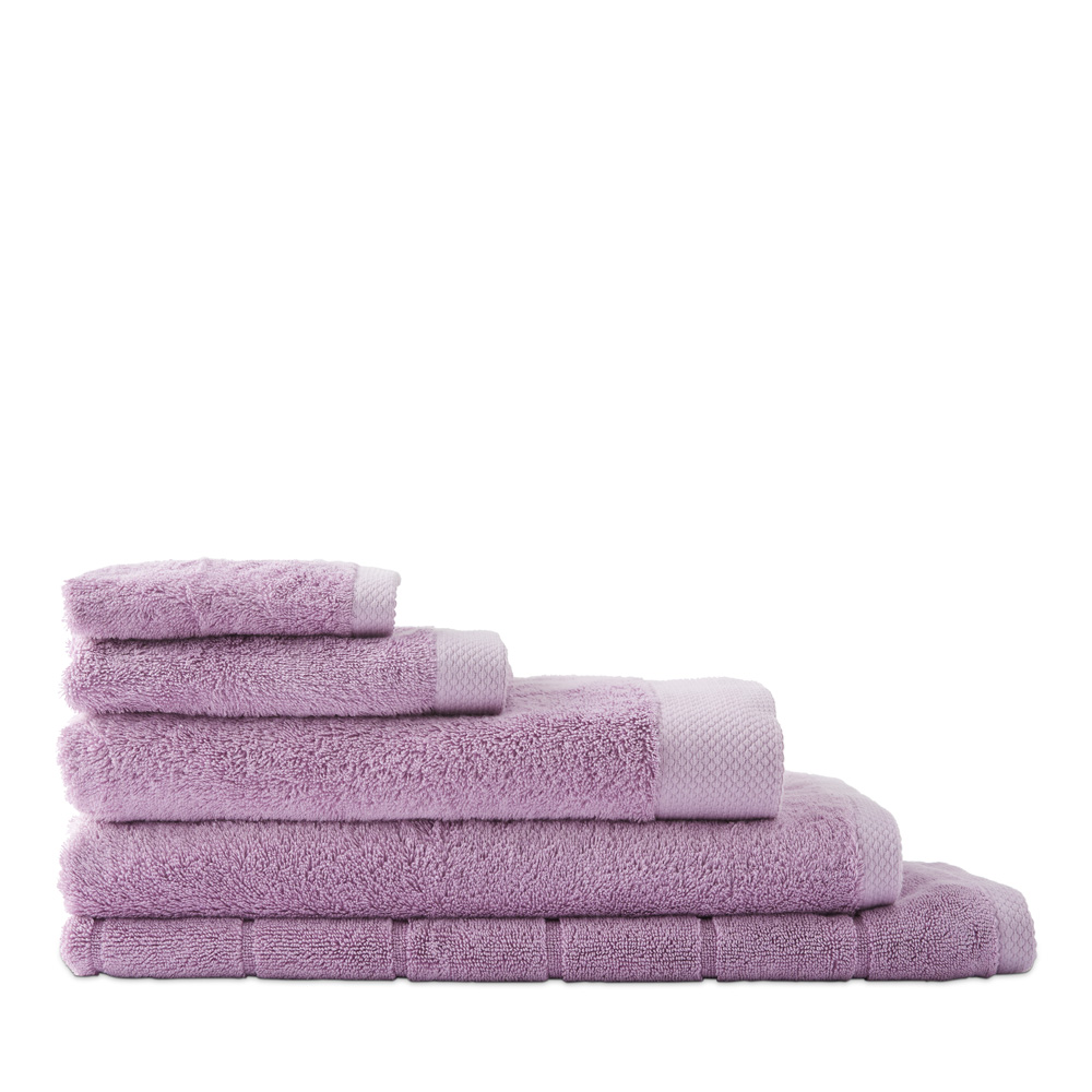 Navara Violet Solid Cotton Bamboo Towel Range