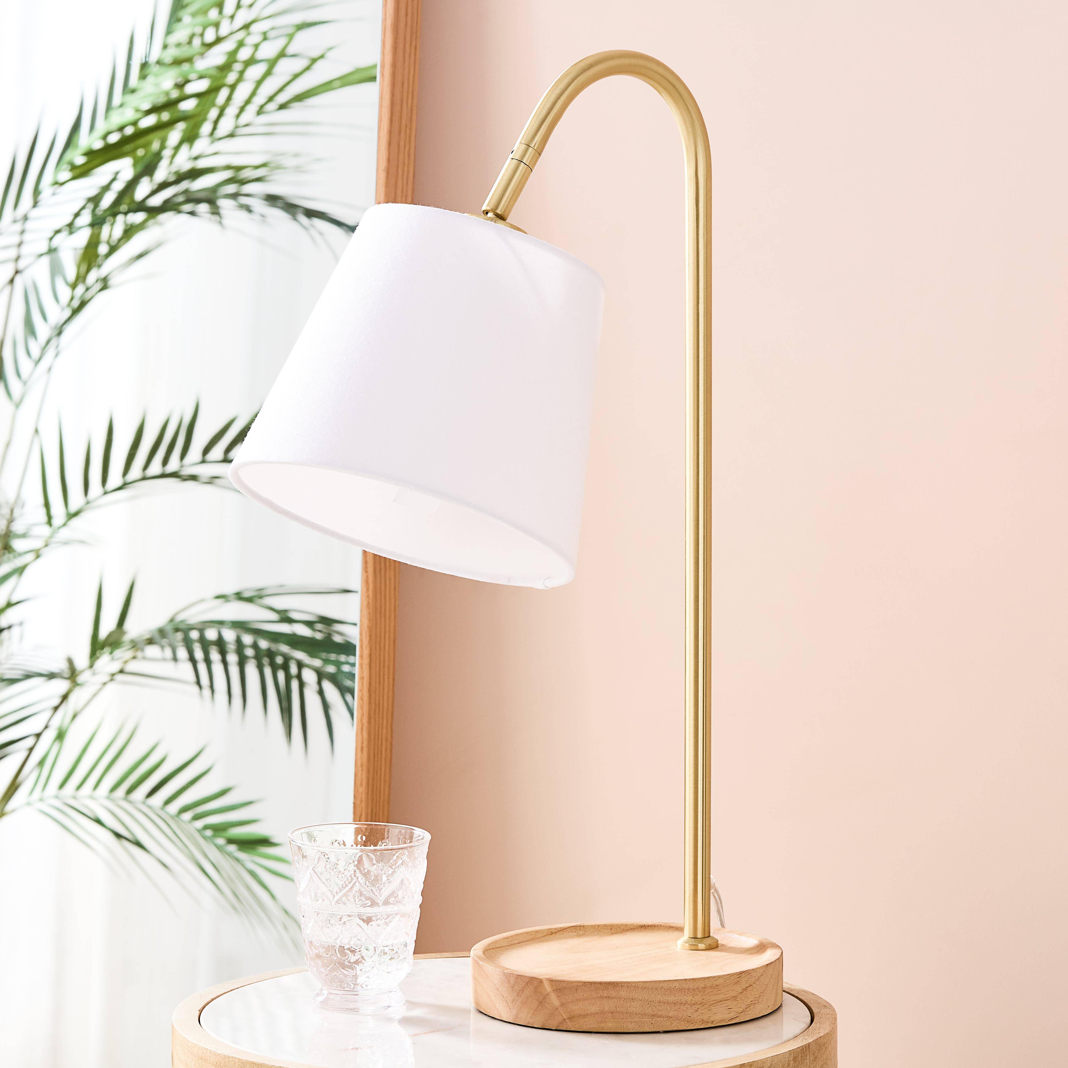 Marais Gold & White Table Light