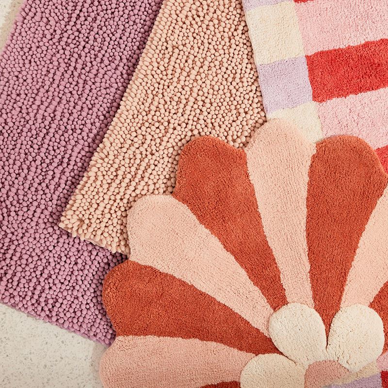 Petal Paprika Multi Bath Mat