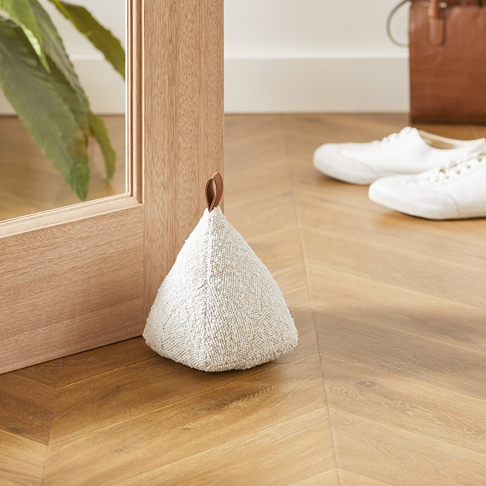 Boucle Snow Door Stop