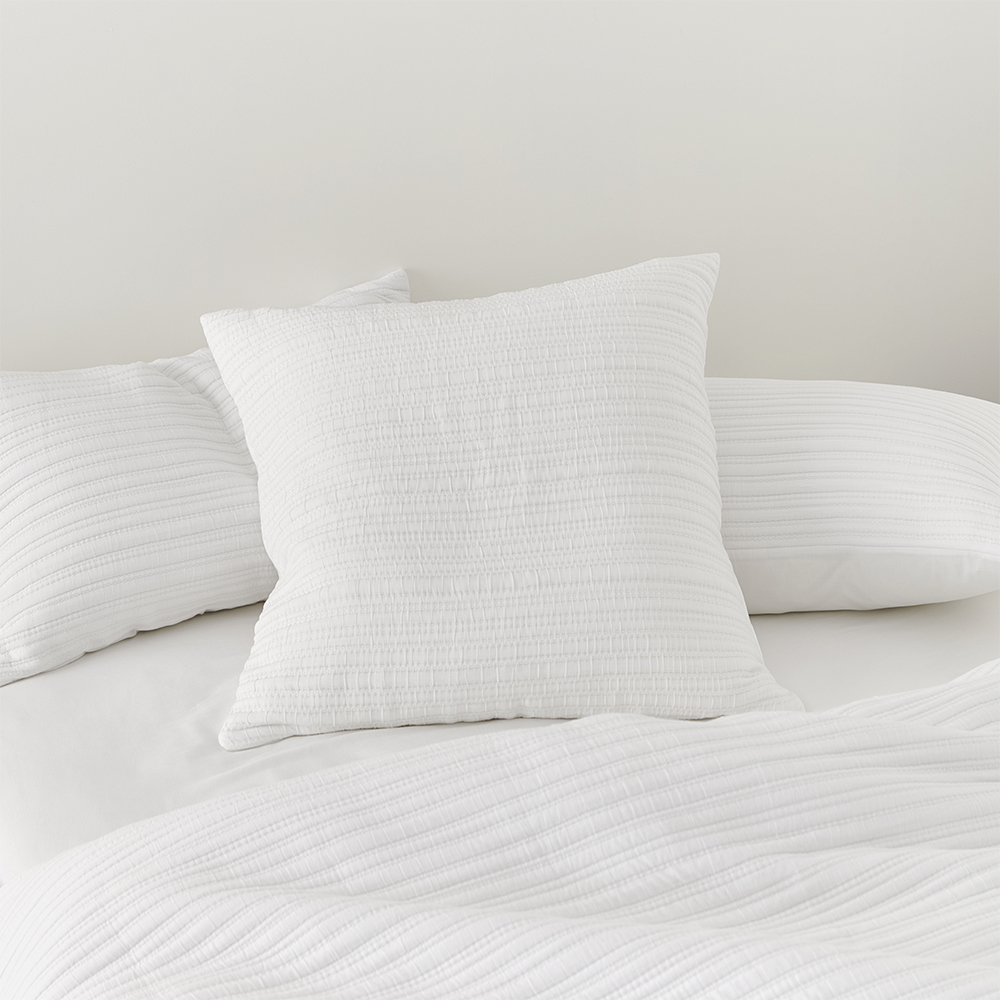 Hayman White Quilted Pillowcases
