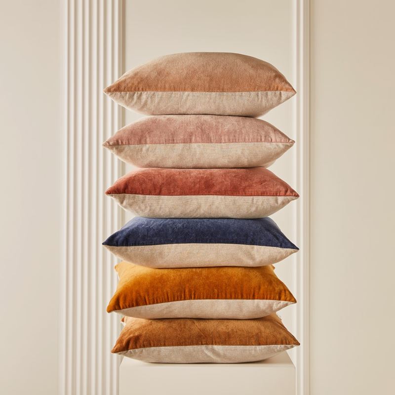 Bombay Almond Velvet Cushion