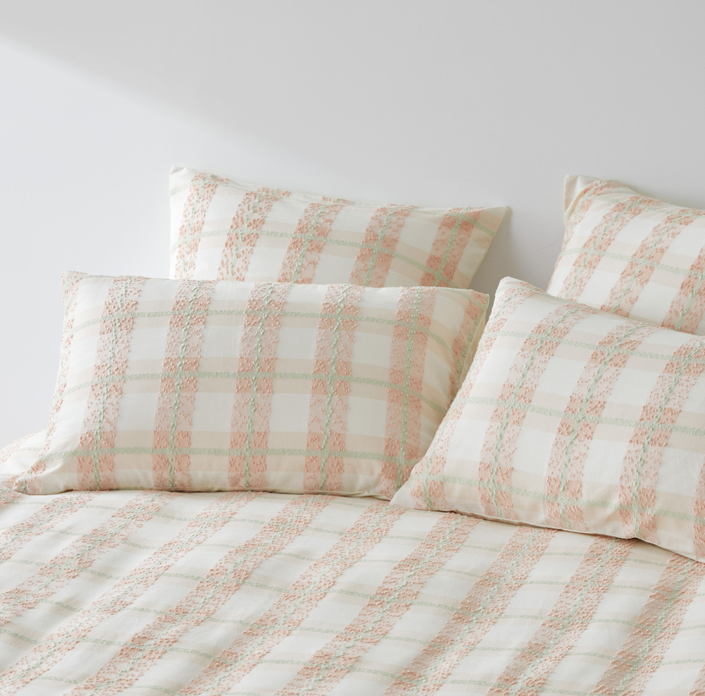 Jemma Pink Salt Quilt Cover Set + Separates