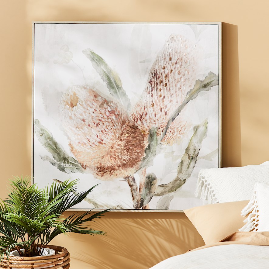 Kakadu Natural Banksia Canvas Collection