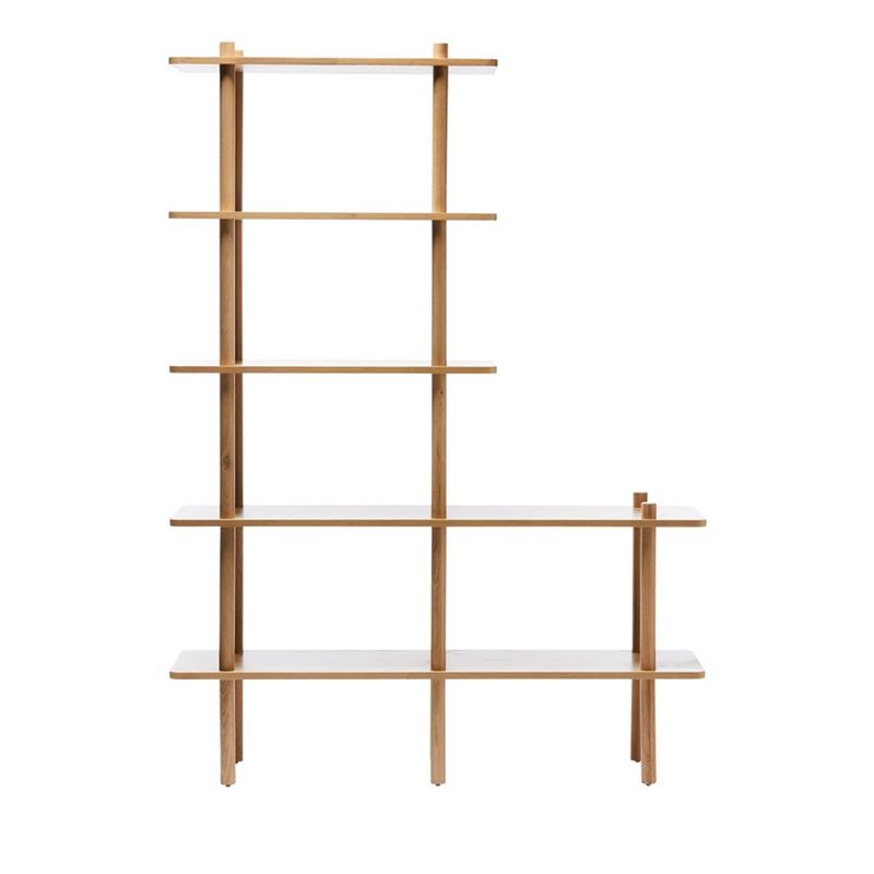 Mark Tuckey Boston 5 Tier Oak Shelving