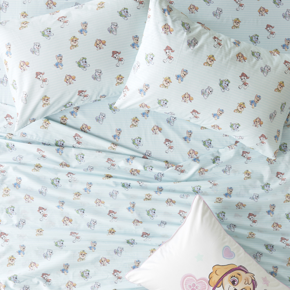 Paw Patrol Pals Sky Blue Sheet Set