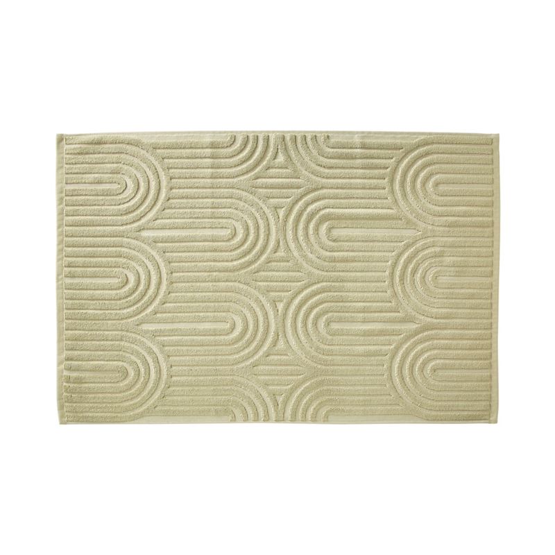 Archie Green Tea Marle Bath Mat