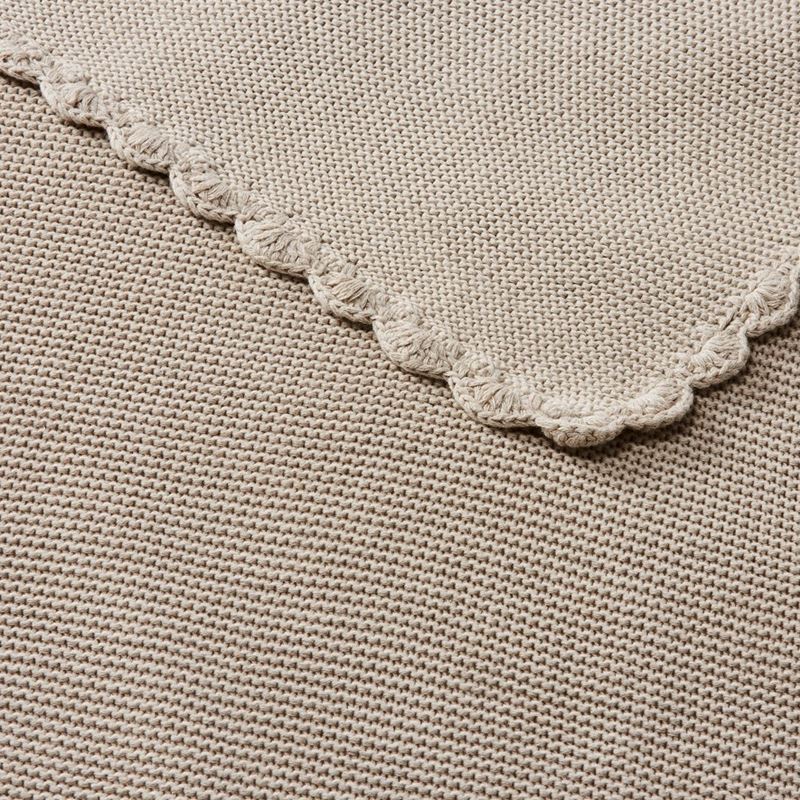 Lennox Natural Organic Cotton Baby Blanket