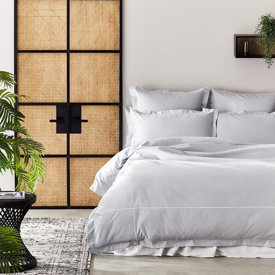 Luxury Collection Silver Quilt Cover