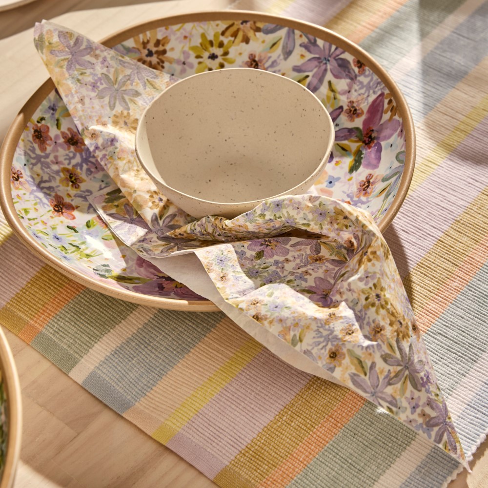 Summertime Summer Sorbet Paper Napkins 40 Pack