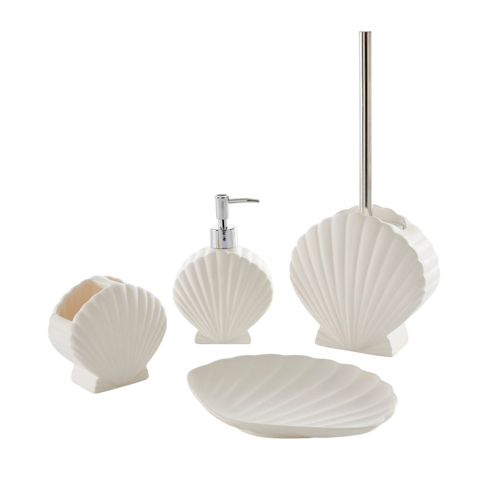 Shell White Bathroom Accessories