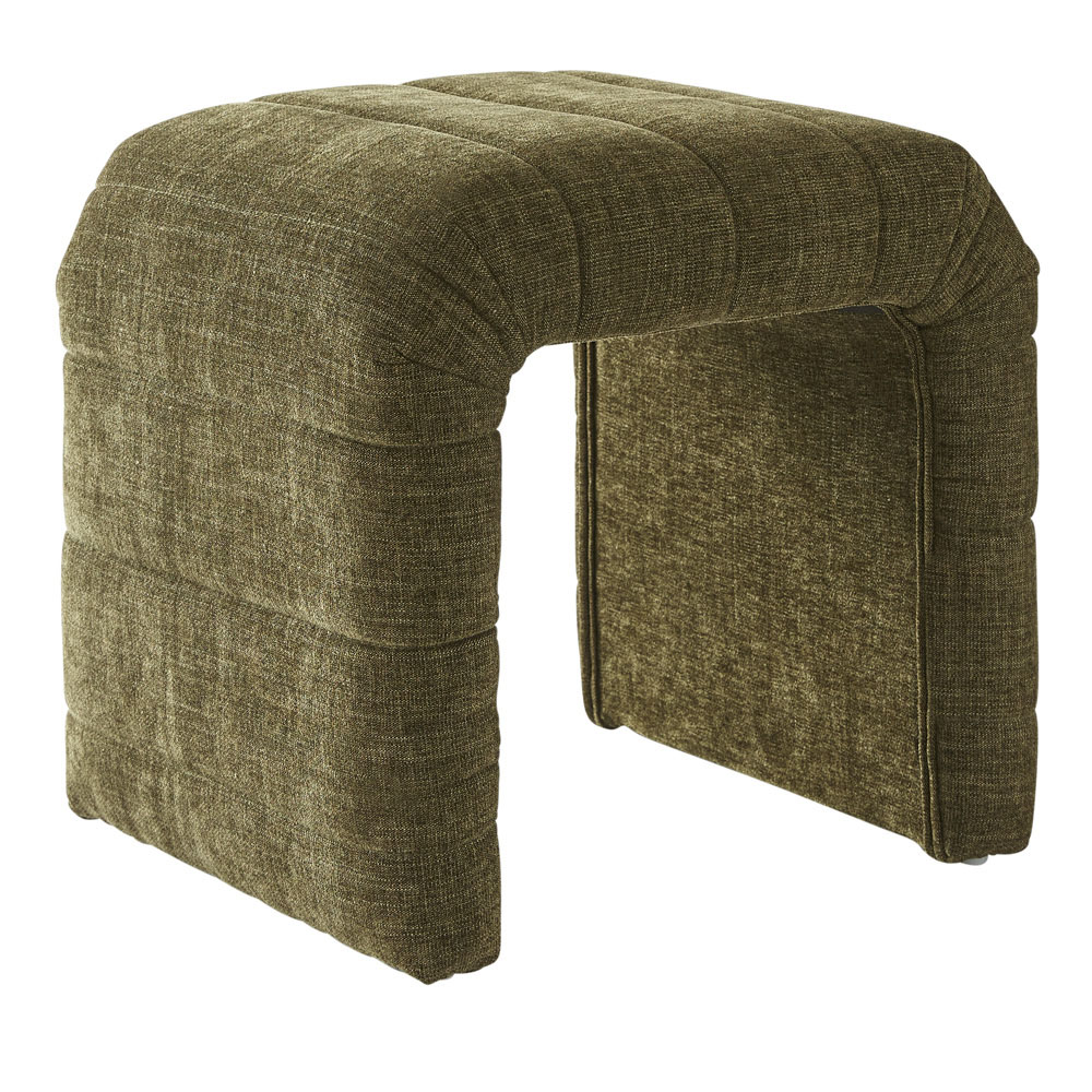 Carson Olive Ottoman