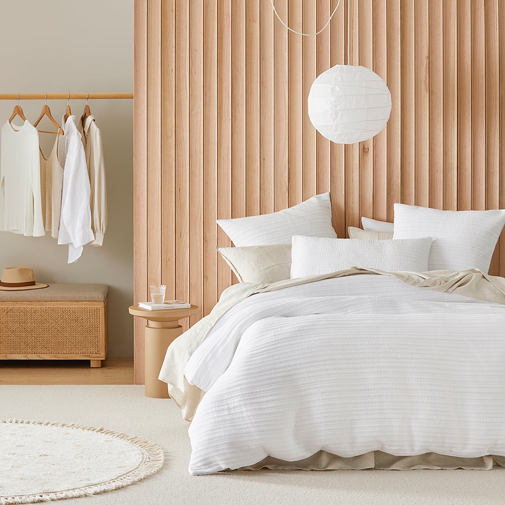 Hayman White Quilted Quilt Cover Separates