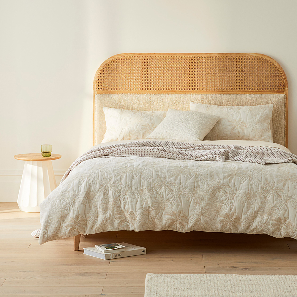 Burleigh Ivory Boucle Bedhead