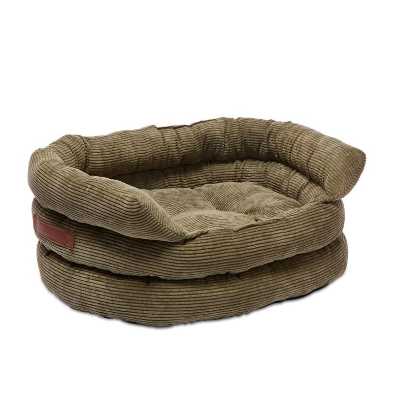 Ziggy Forest Corduroy Pet Bed