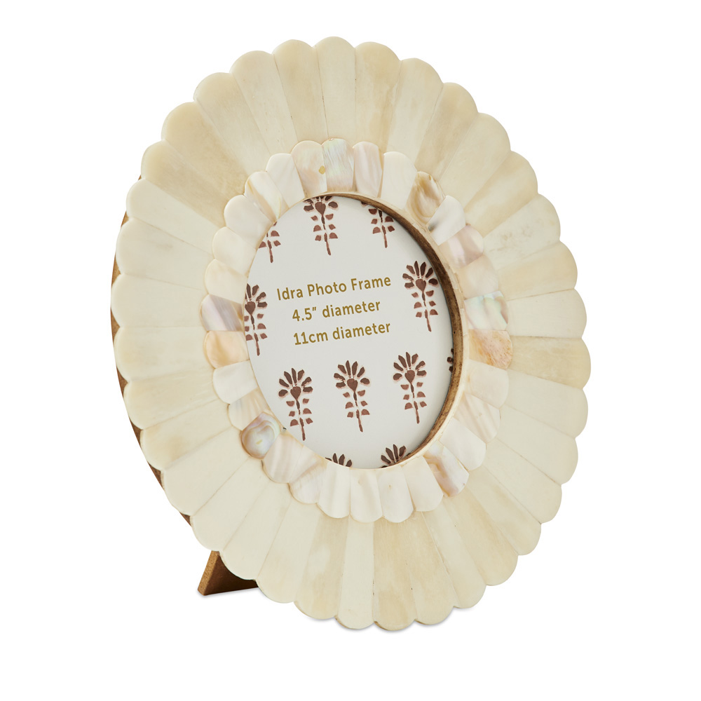 Idra Ivory Photo Frame