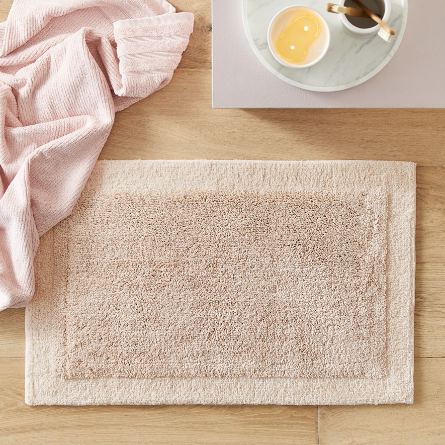 Nicola Beach Combed Cotton Bath Mat Range