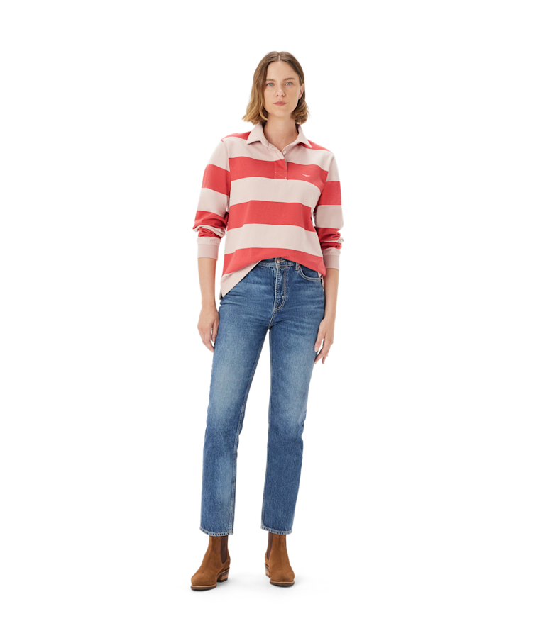 Narran panel stripe rugby