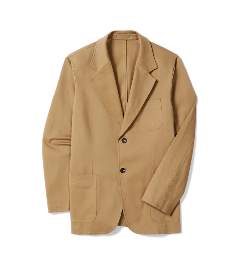 Compass cotton blazer
