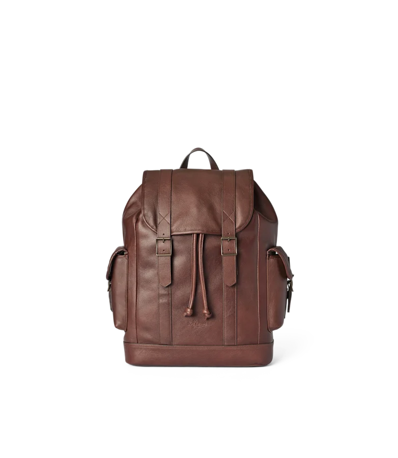 Leather Overland backpack