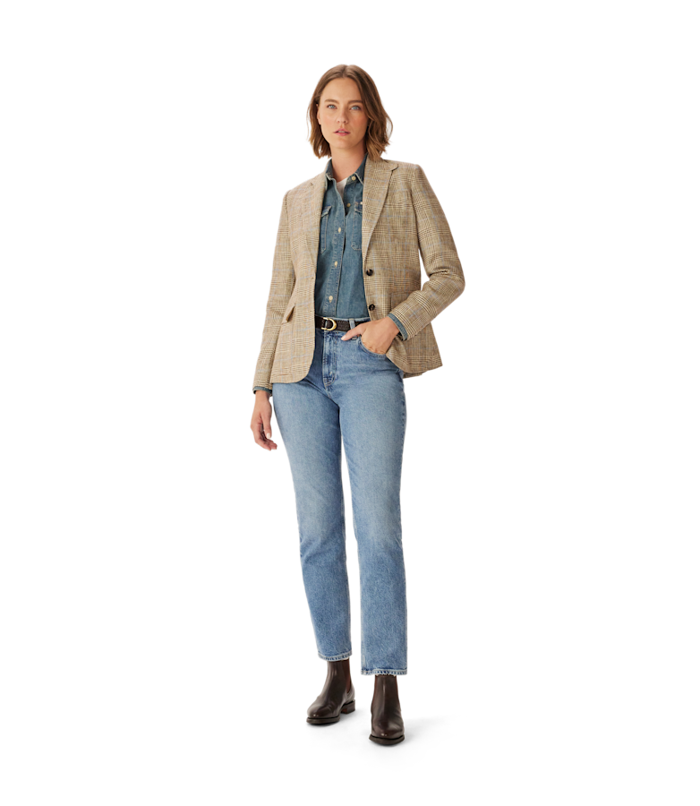 Beechworth linen blazer