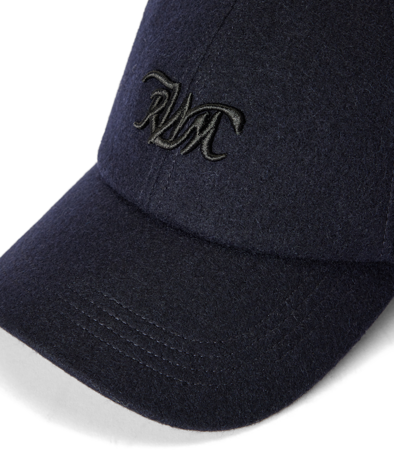 Cursive logo wool cap