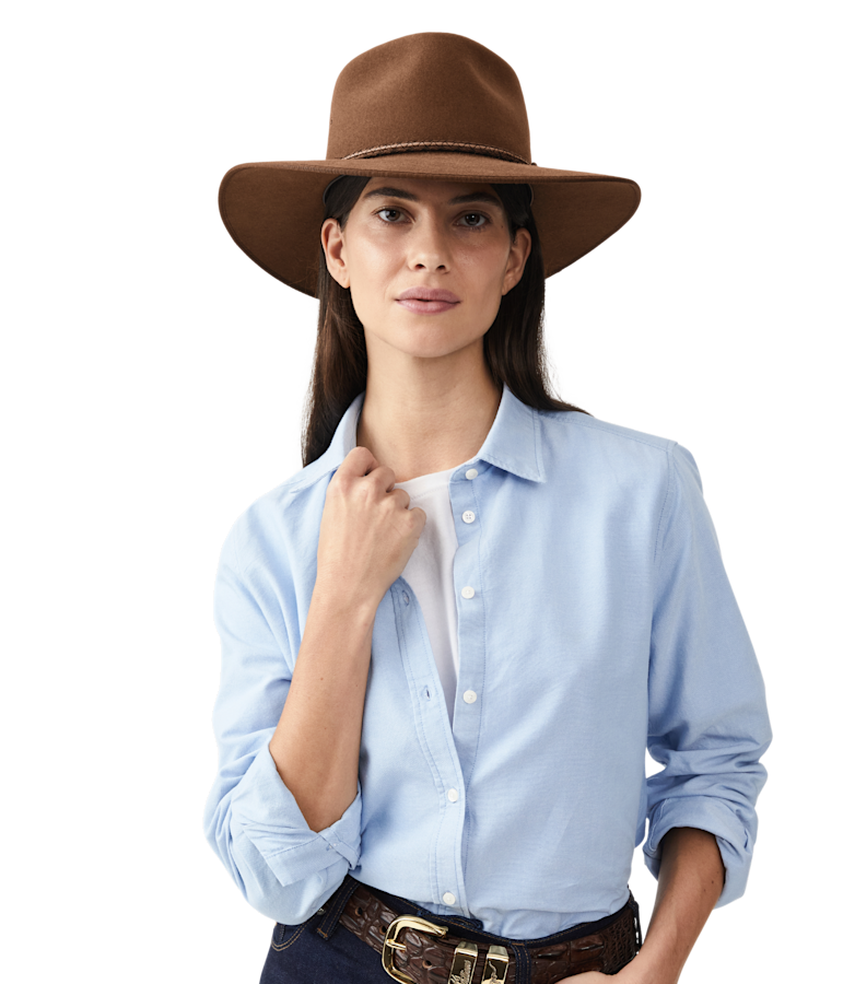 Akubra cattleman hat