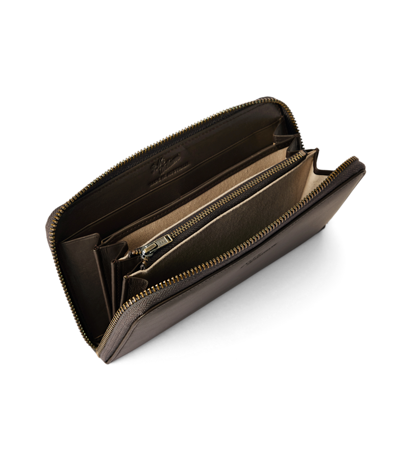 Singleton zip wallet