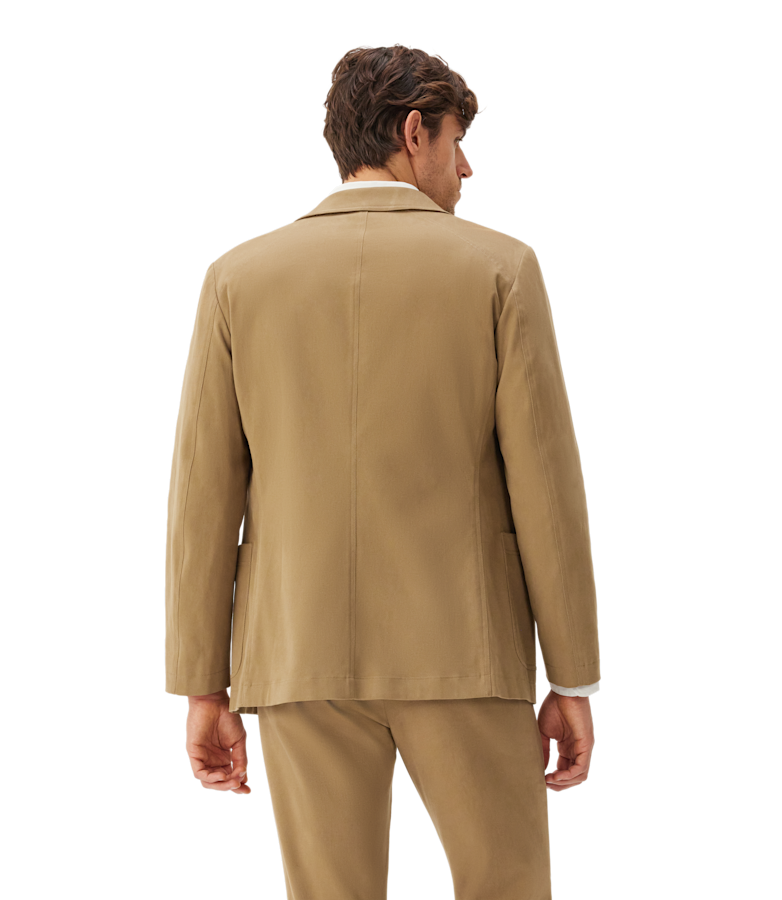 Compass cotton blazer