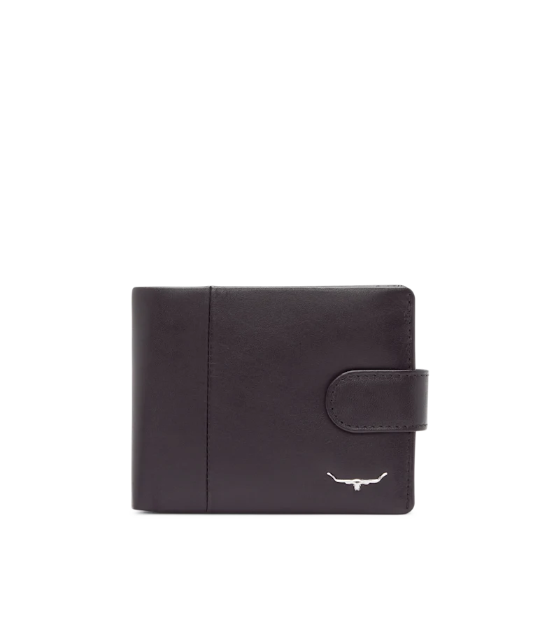 Wallet with coin pocket & tab