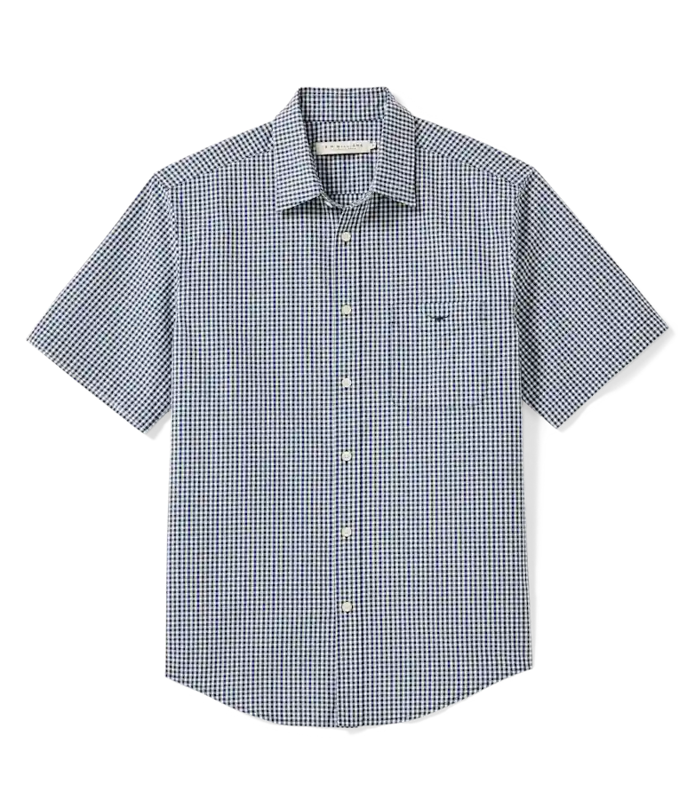 Classic poplin check shirt