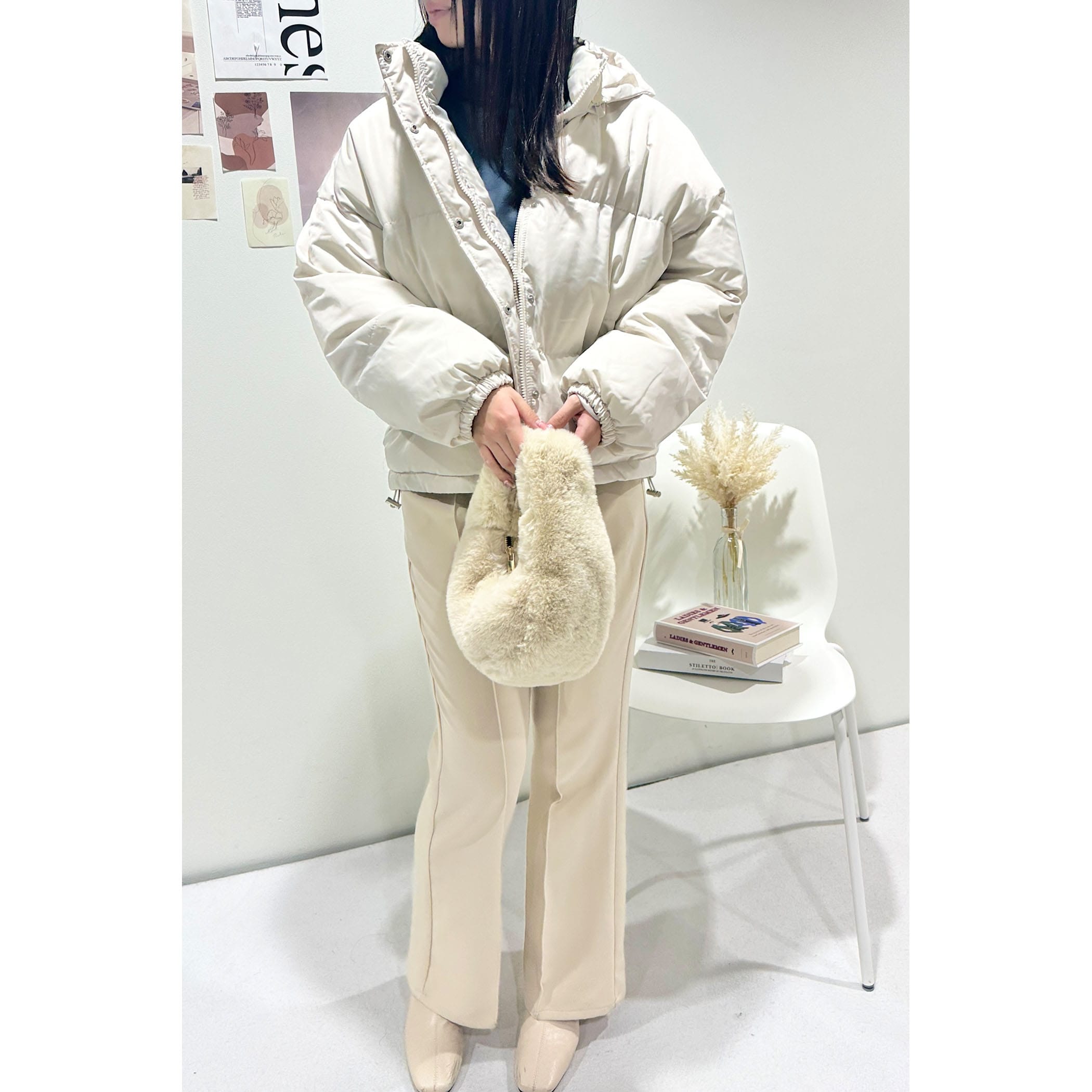 ファイバーダウンフードコート