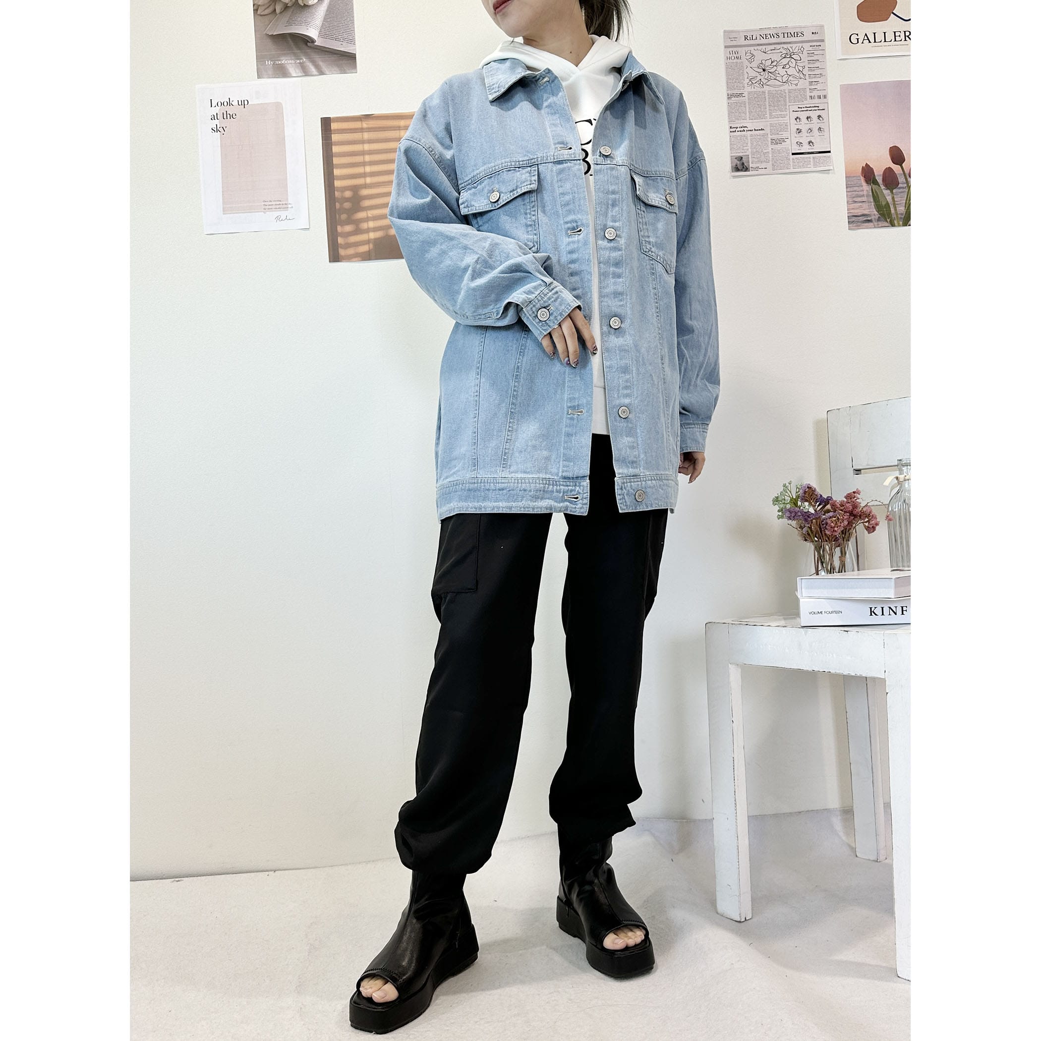 オーバーシルエットGジャン