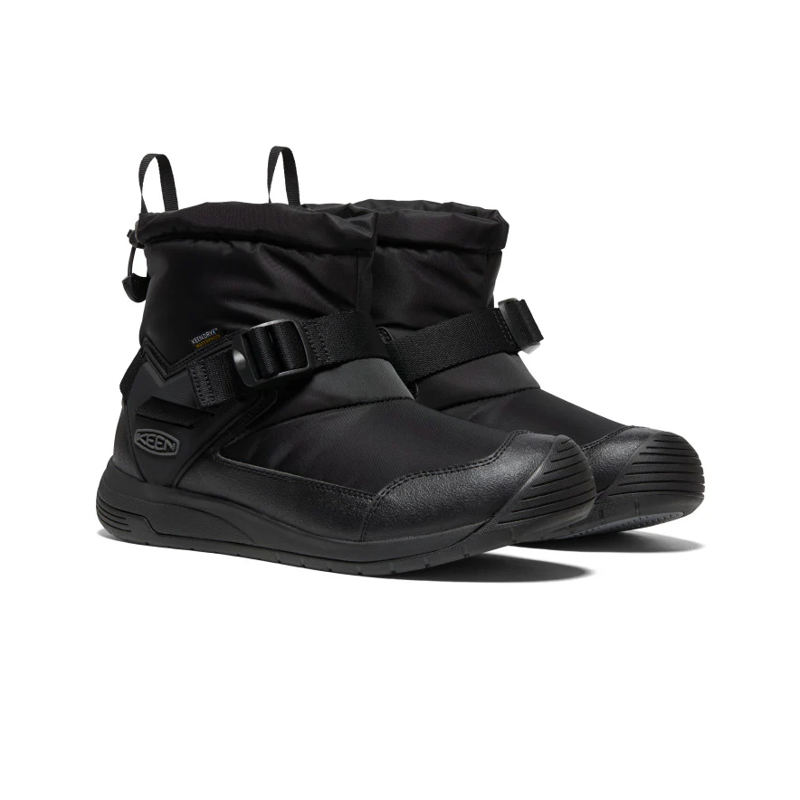 メンズ フッドロメオ ウォータープルーフ 防水ウィンターブーツ | Black/Black