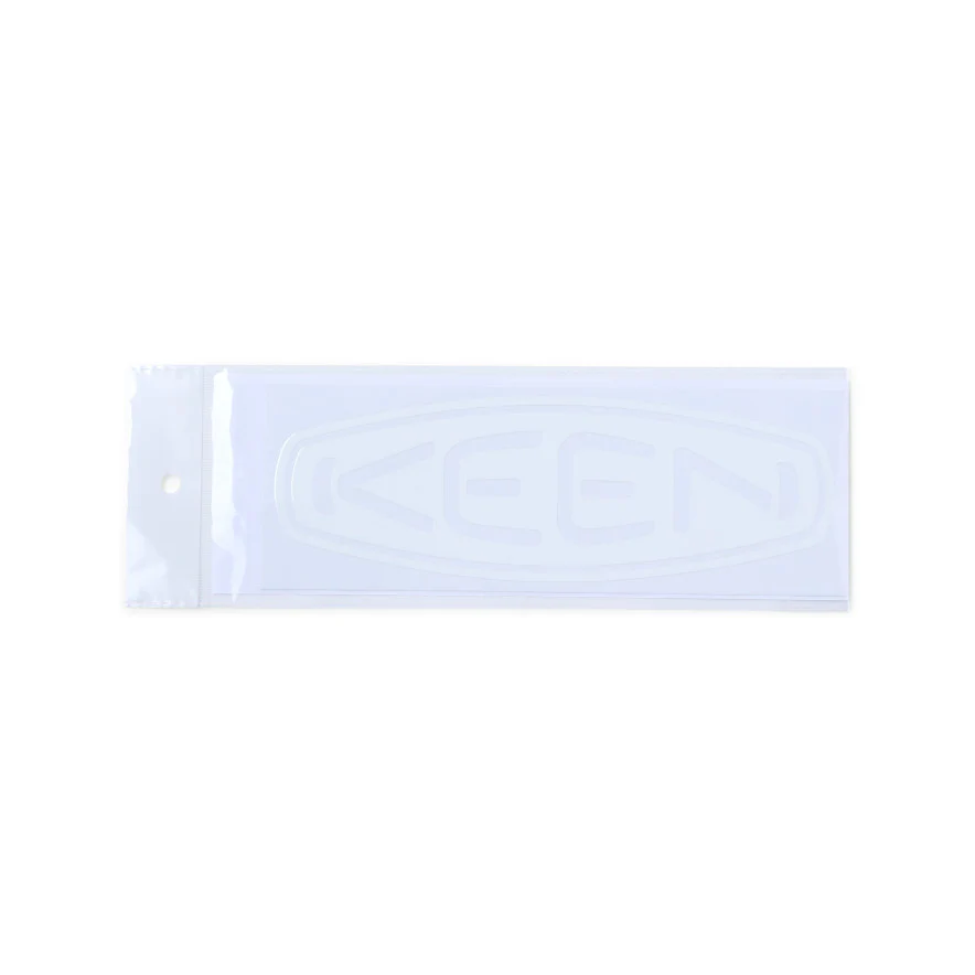 キーン ロゴ カッティング ステッカー | White