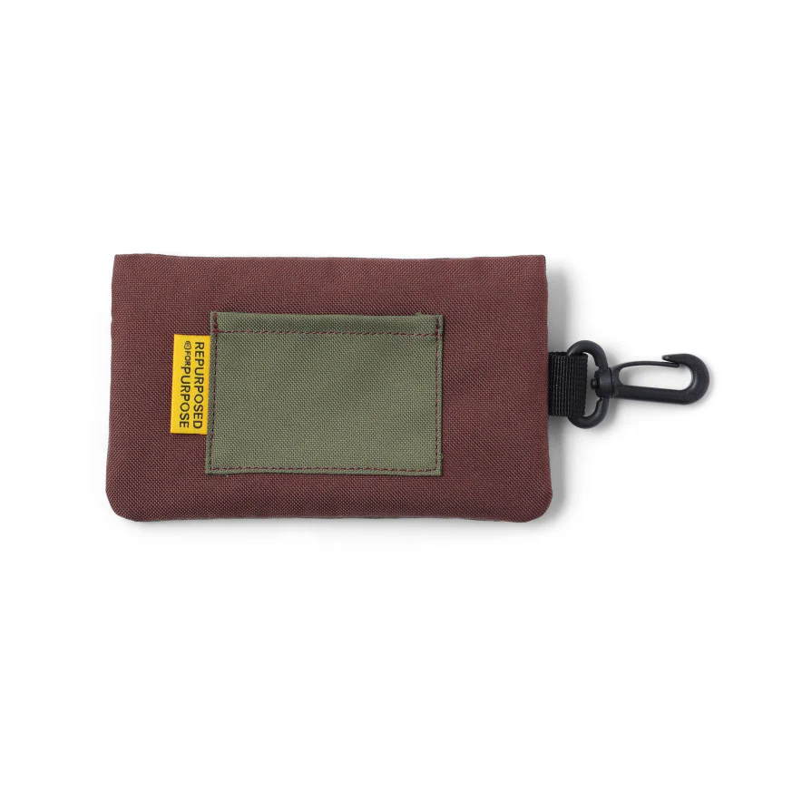 ハーベスト マテリアル ロングカードホルダー | Olive/Brown