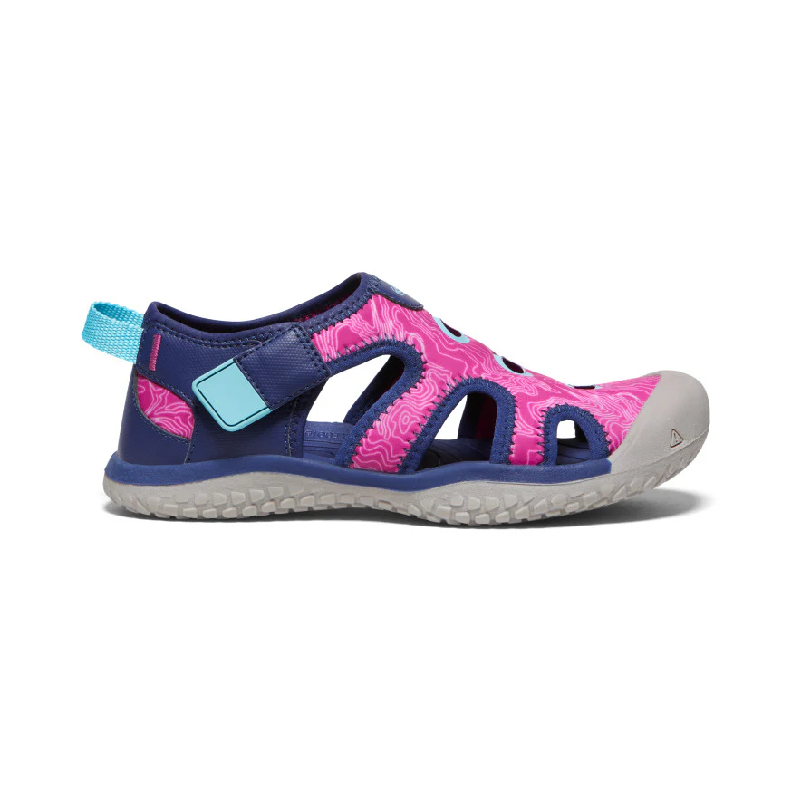 ビッグキッズ スティングレイ ウォーターシューズ | Blue Depths/Festival Fuchsia