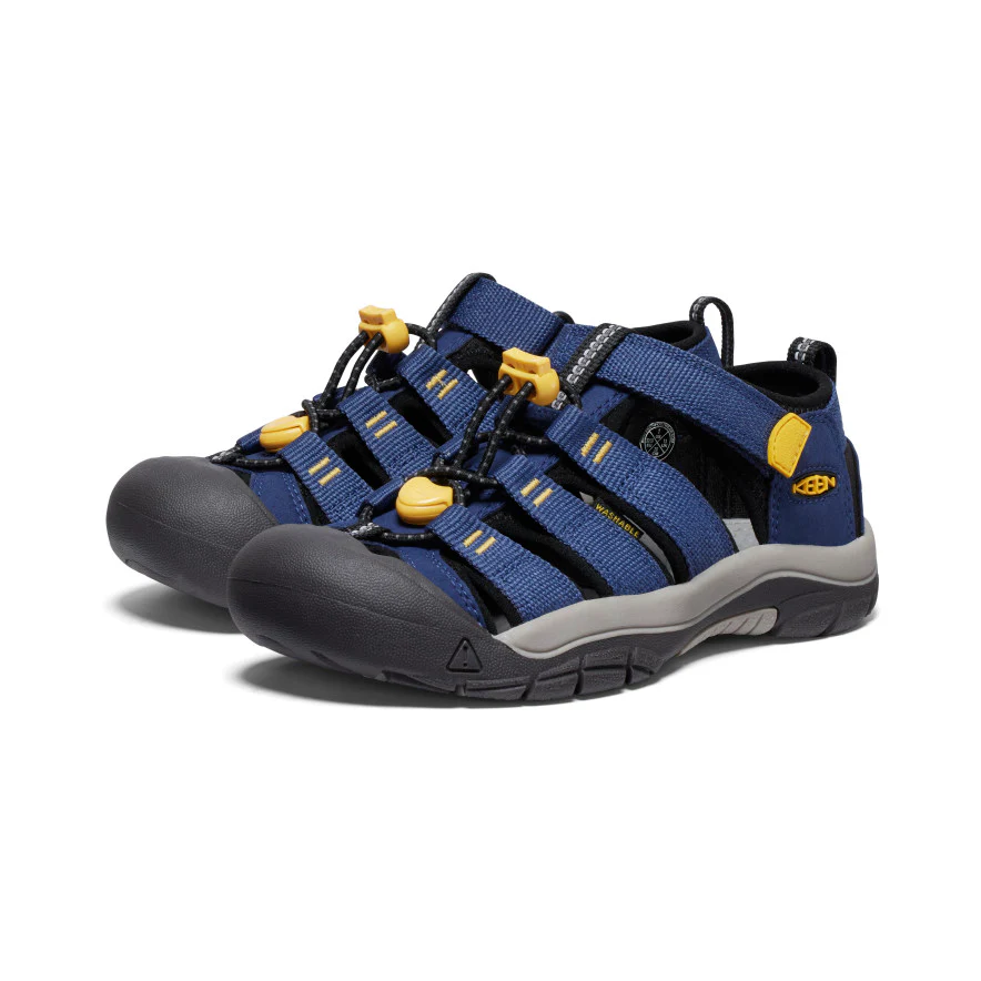 ビッグキッズ ニューポート エイチツー サンダル | Naval Academy/Keen Yellow