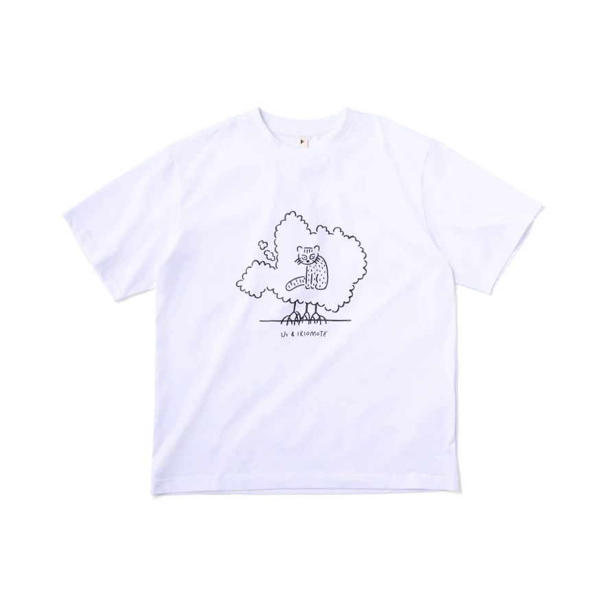Us 4 IRIOMOTE オーシーアールピー イリオモテヤマネコ ティー KEEN x Yu Nagaba  |  White