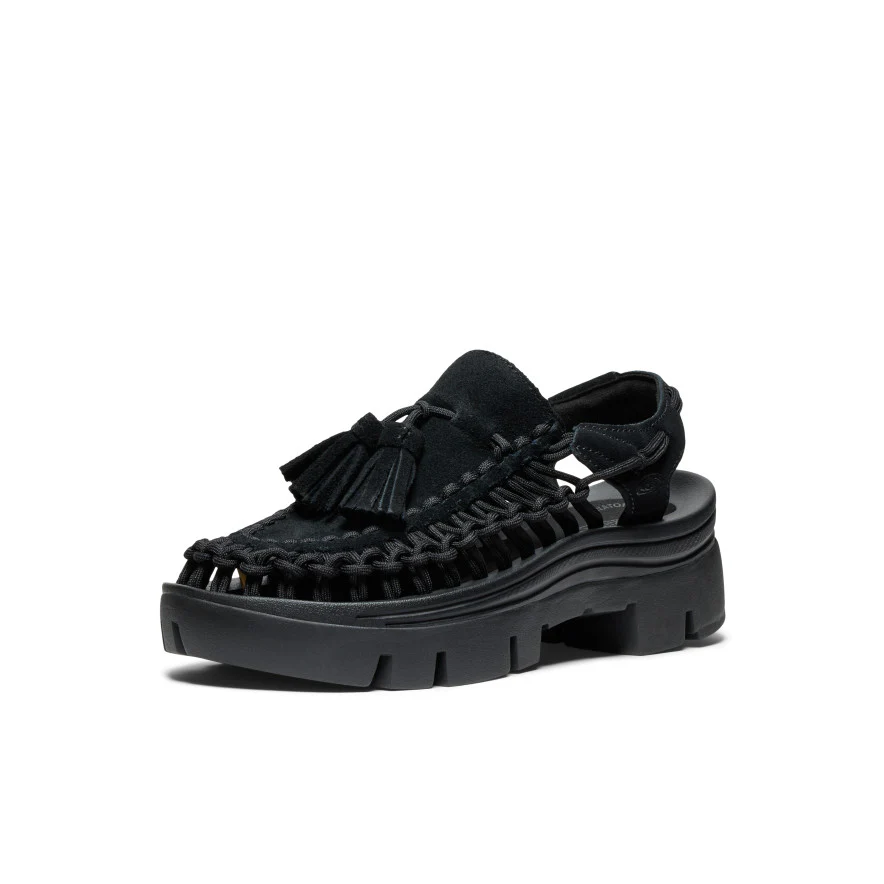 オールジェンダー ユニーク ピーエルティー タッセル | Black/Black