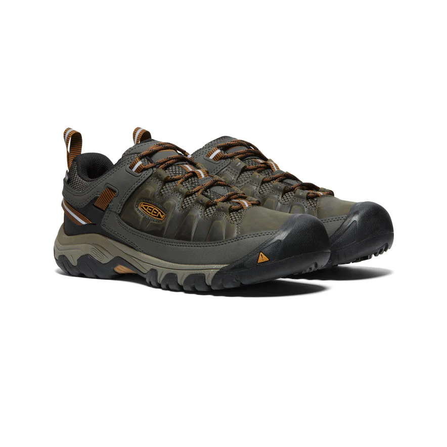 メンズ ターギー III 防水ハイキングシューズ | Black Olive/Golden Brown