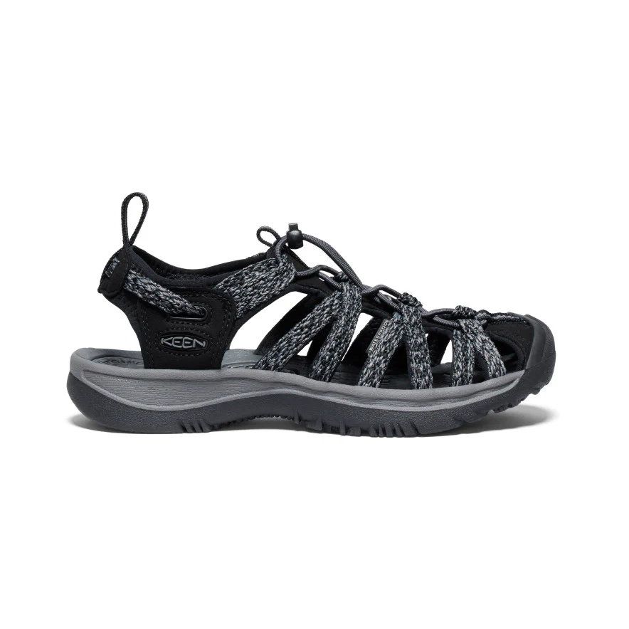ウィメンズ ウィスパー サンダル | Black/Steel Grey