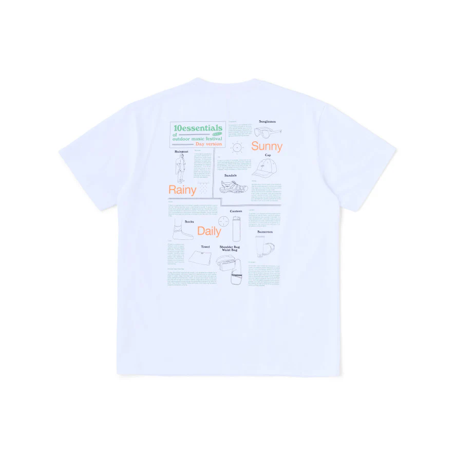 オーシーアールピー テンエッセンシャルズ ティー | White